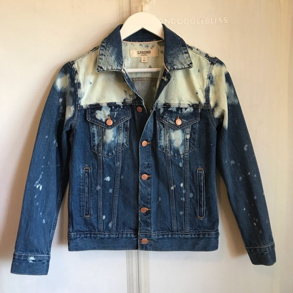 LUCKY BRAND Distressed Denim Jacket - Picture 4 of 8